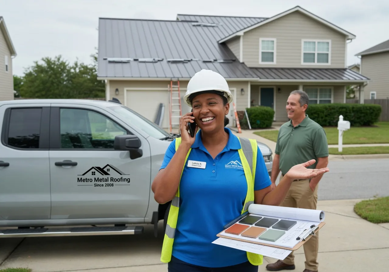 Storm Damage Metal Roof Repair in Rugby, TN